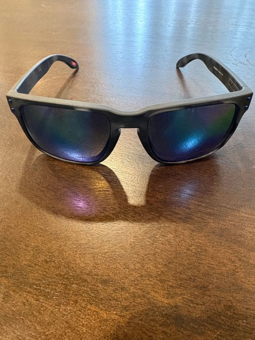 Oakley Holbrook Prism Sapphire Polarized  Lenses Tortoise Shell Frames